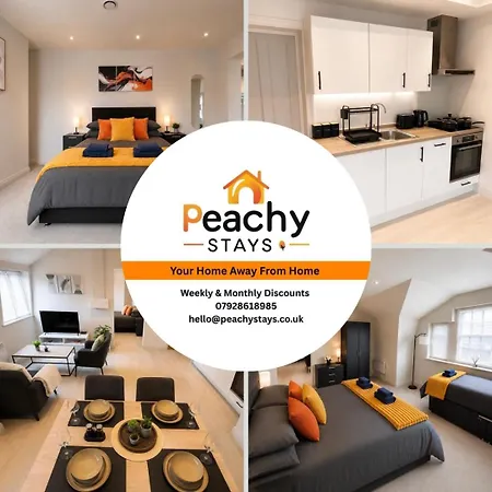 1 Bed, Centre Apt, Sleeps Up To 5 People, Leisure, Travel, Business, Contractor, Long & Short Term Stays, Great Rates Available At Peachy Lägenhet Leeds (West Yorkshire)